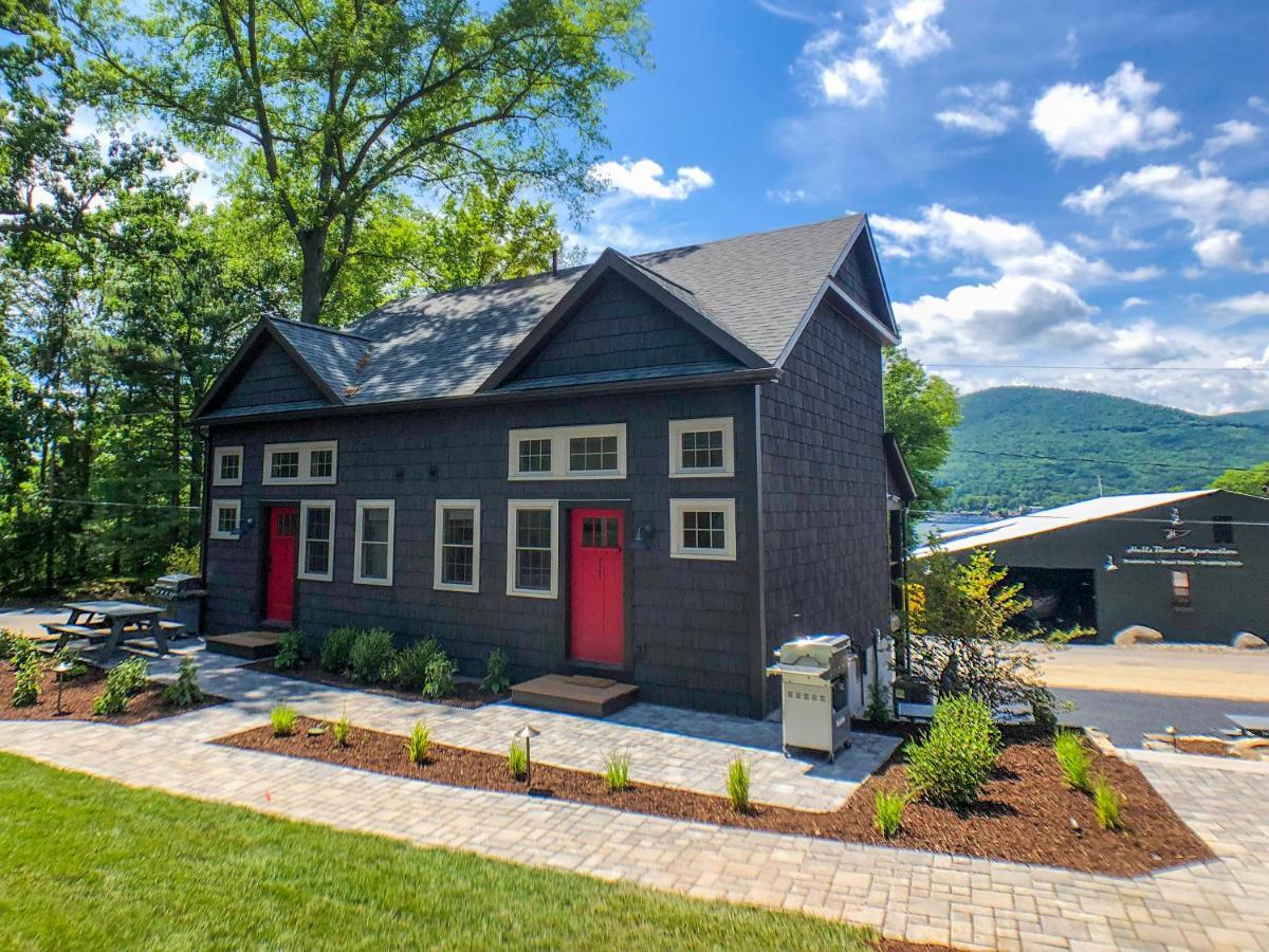 Lakeside Lodging Lake George Buitenkant foto