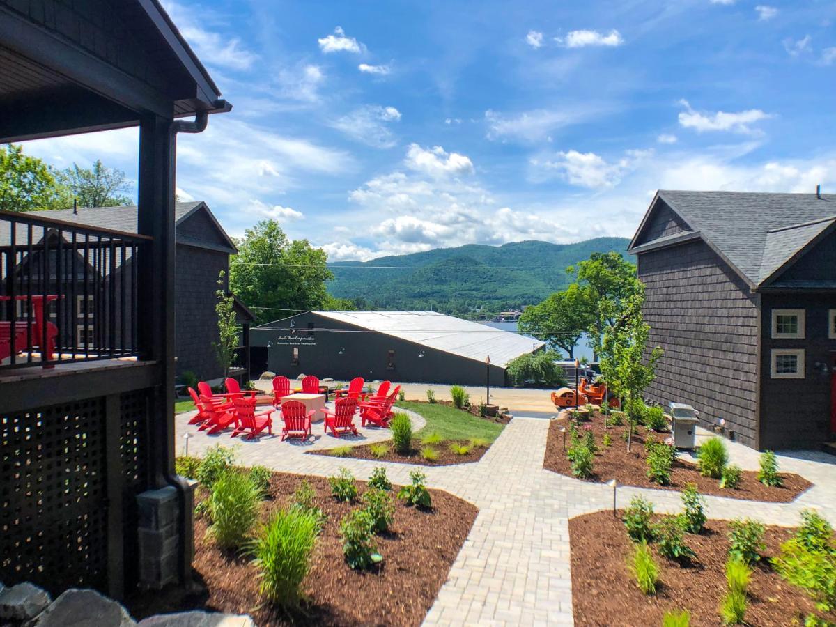 Lakeside Lodging Lake George Buitenkant foto