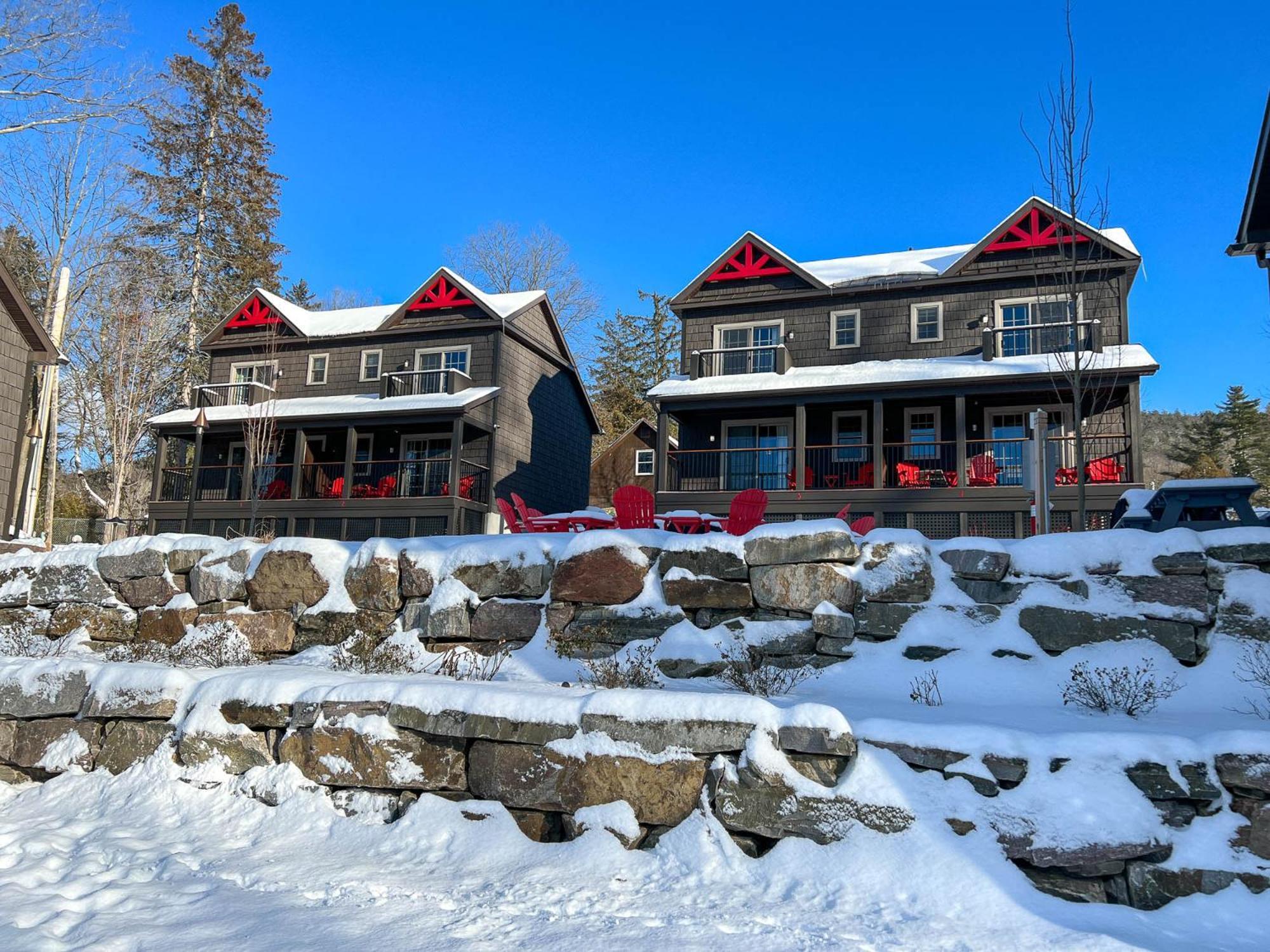 Lakeside Lodging Lake George Buitenkant foto