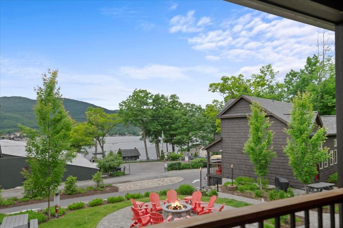 Lakeside Lodging Lake George Buitenkant foto